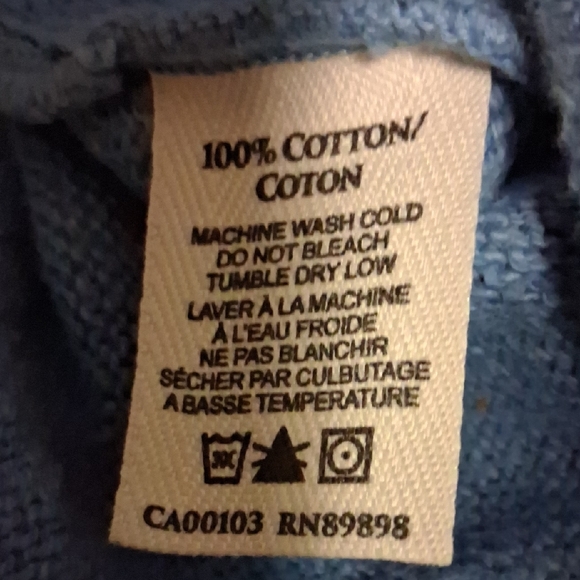 100% Cotton Parkhurst Bee Freind Blue Kids Sweater with Bee Design - Picture 8 of 8